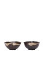FERM LIVING miseczki KOYO Ø11,5 – zestaw 2 sztuk – dark brown/buff.png