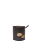 FERM LIVING pojemnik z łyżeczką KOYO – dark brown/buff.png