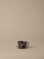 FERM LIVING filiżanka ze spodkiem KOYO – dark brown/buff.jpeg
