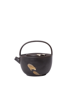 FERM LIVING dzbanek do herbaty KOYO – dark brown/buff