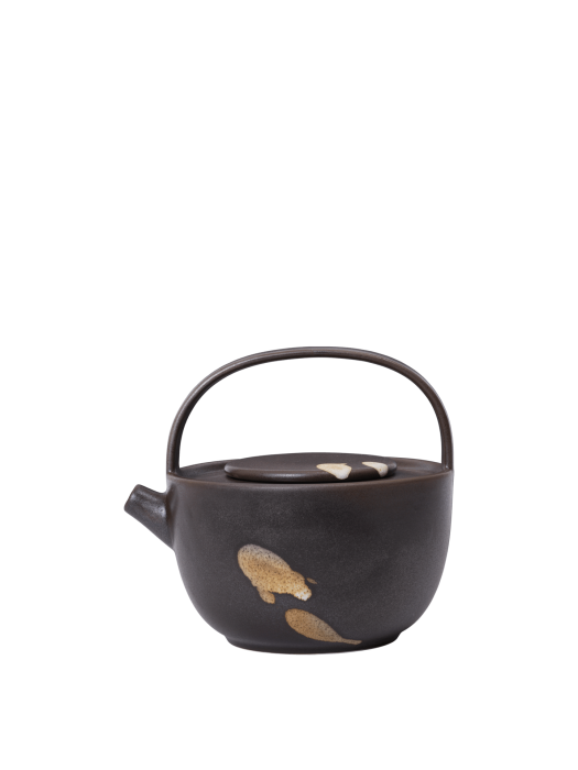FERM LIVING dzbanek do herbaty KOYO – dark brown/buff.png