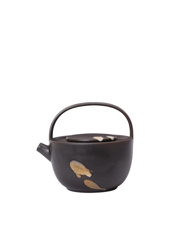FERM LIVING dzbanek do herbaty KOYO – dark brown/buff.png