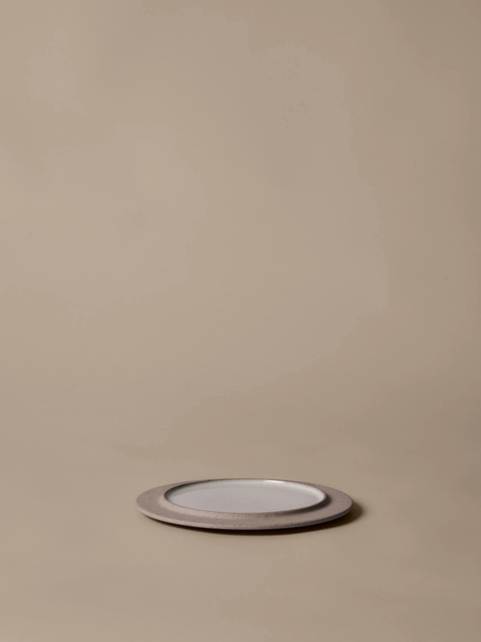 FERM LIVING zestaw 2 sztuk talerzy deserowych SONAE Ø22 – grey/white.jpeg