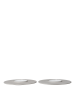 FERM LIVING zestaw 2 sztuk talerzy deserowych SONAE Ø22 – grey/white.png