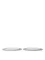 FERM LIVING zestaw 2 sztuk talerzy deserowych SONAE Ø25 – grey/white.png