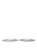 FERM LIVING zestaw 2 sztuk talerzy deserowych SONAE Ø28 – grey/white.png