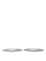 FERM LIVING zestaw 2 sztuk talerzy deserowych SONAE Ø28 – grey/white.png
