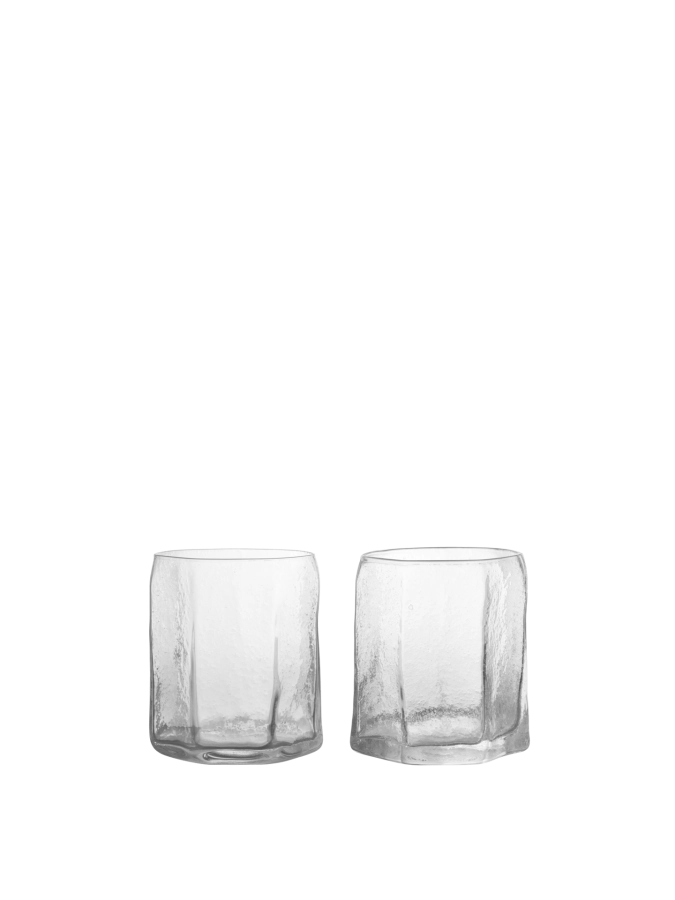 FERM LIVING zestaw 2 szklanek KIRU – przezroczyste.png