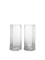 FERM LIVING zestaw 2 wysokich szklanek KIRU – przezroczyste.png