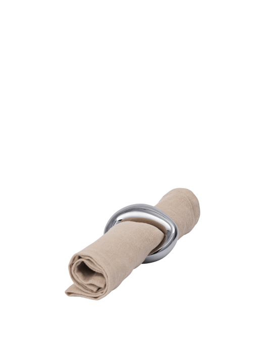 FERM LIVING zestaw 4 pierścieni na serwetki ORRITH – srebrny.png