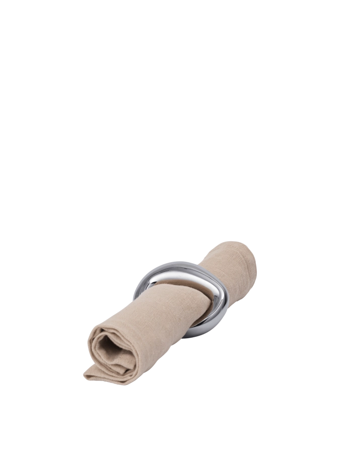 FERM LIVING zestaw 4 pierścieni na serwetki ORRITH – srebrny.png