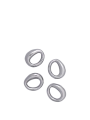 FERM LIVING zestaw 4 pierścieni na serwetki ORRITH – srebrny.png