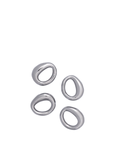 FERM LIVING zestaw 4 pierścieni na serwetki ORRITH – srebrny.png