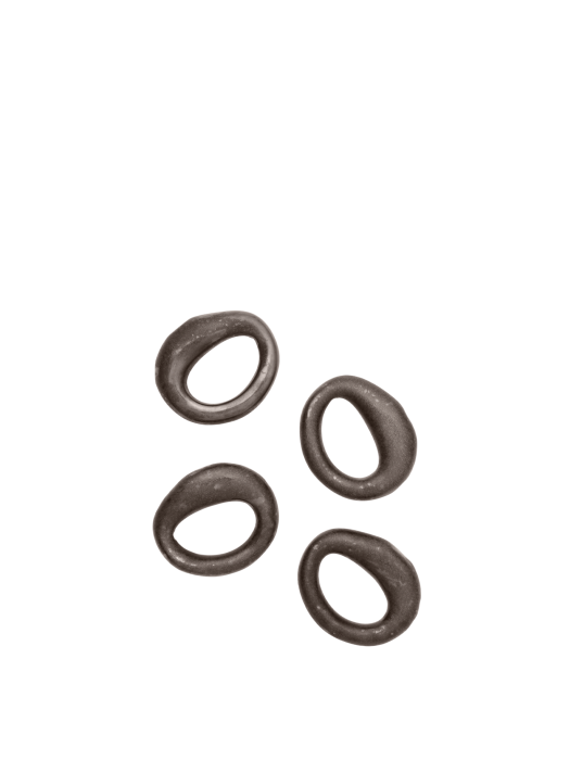 FERM LIVING zestaw 4 pierścieni na serwetki ORRITH – rustykalny brąz.png