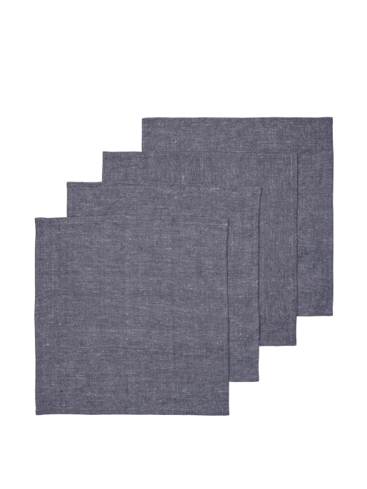 FERM LIVING zestaw 4 serwetek HALE – indygo.png