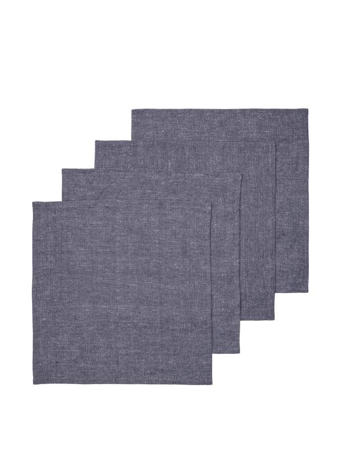 FERM LIVING zestaw 4 serwetek HALE – indygo.png