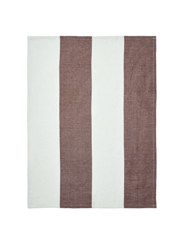 FERM LIVING ściereczka kuchenna HALE – kasztanowy/jasna limonka.png