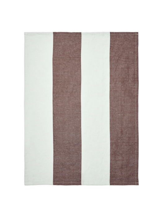 FERM LIVING ściereczka kuchenna HALE – kasztanowy/jasna limonka.png