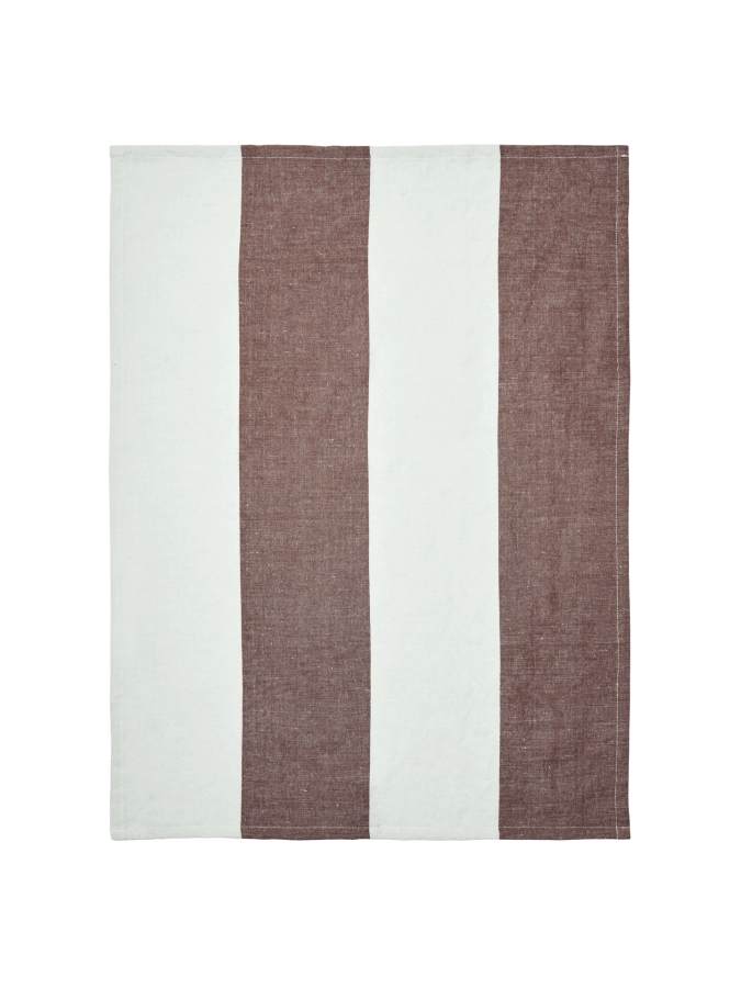 FERM LIVING ściereczka kuchenna HALE – kasztanowy/jasna limonka.png