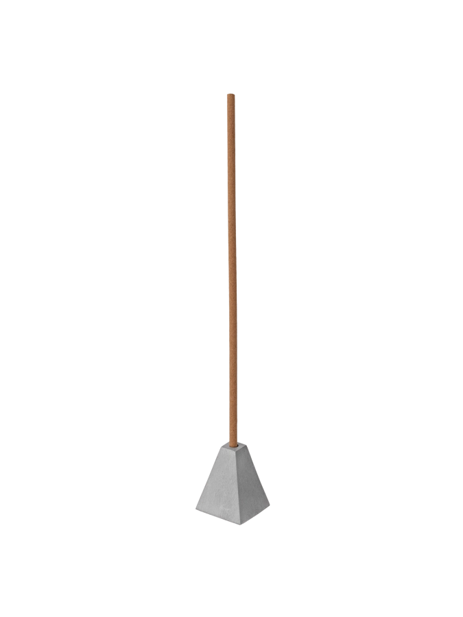 FERM LIVING podstawka na kadzidełka PYRA – szczotkowane aluminium.png