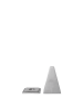 FERM LIVING podstawka na kadzidełka 10 cm PYRA – szczotkowane aluminium.png