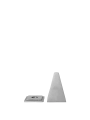 FERM LIVING podstawka na kadzidełka 10 cm PYRA – szczotkowane aluminium.png