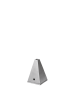 FERM LIVING podstawka na kadzidełka 10 cm PYRA – szczotkowane aluminium.png