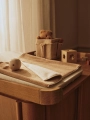 FERM LIVING ręcznik do rąk EKKO – kaszmirowy/kremowy.jpeg