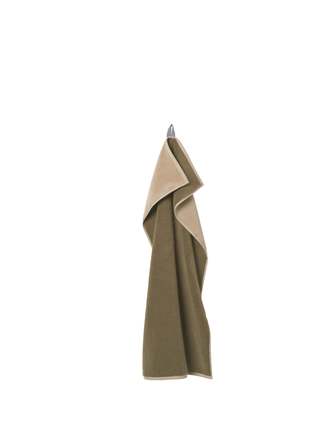 FERM LIVING ręcznik do rąk EKKO – kaszmirowy/oliwkowy.png