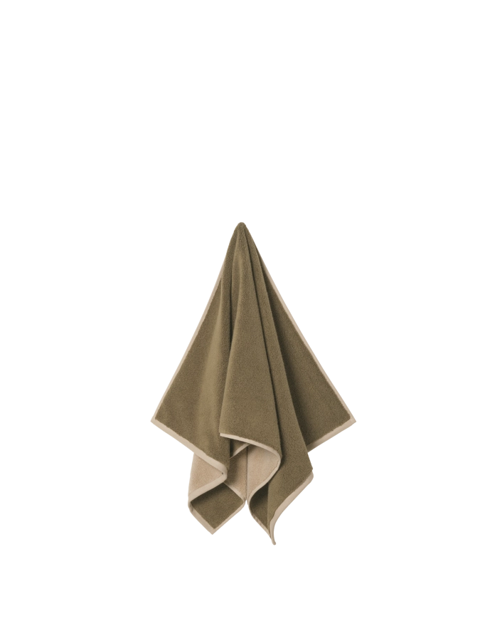 FERM LIVING ręcznik do rąk EKKO – kaszmirowy/oliwkowy.png