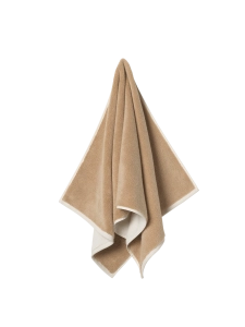FERM LIVING ręcznik kąpielowy EKKO – kaszmirowy/off-white