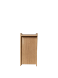 FERM LIVING drewniany kosz na śmieci SAMA 35 – dąb