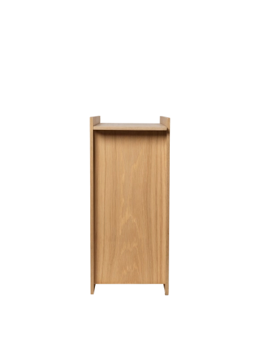 FERM LIVING drewniany kosz na śmieci SAMA 50 – dąb