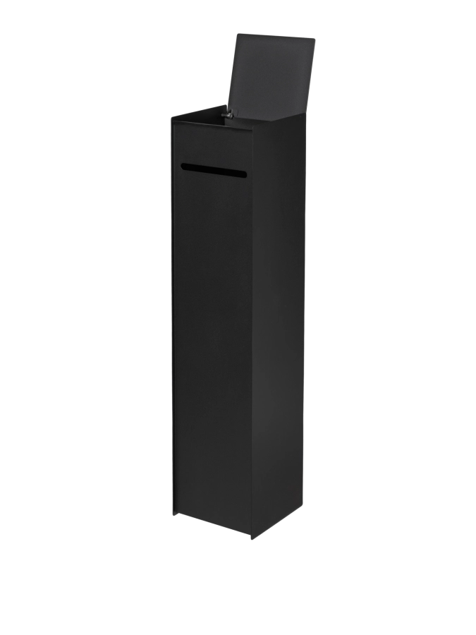 FERM LIVING podajnik na papier toaletowy SAMA – czarny.png