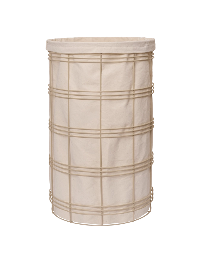 FERM LIVING kosz na pranie FIO – kaszmirowy/naturalny.png
