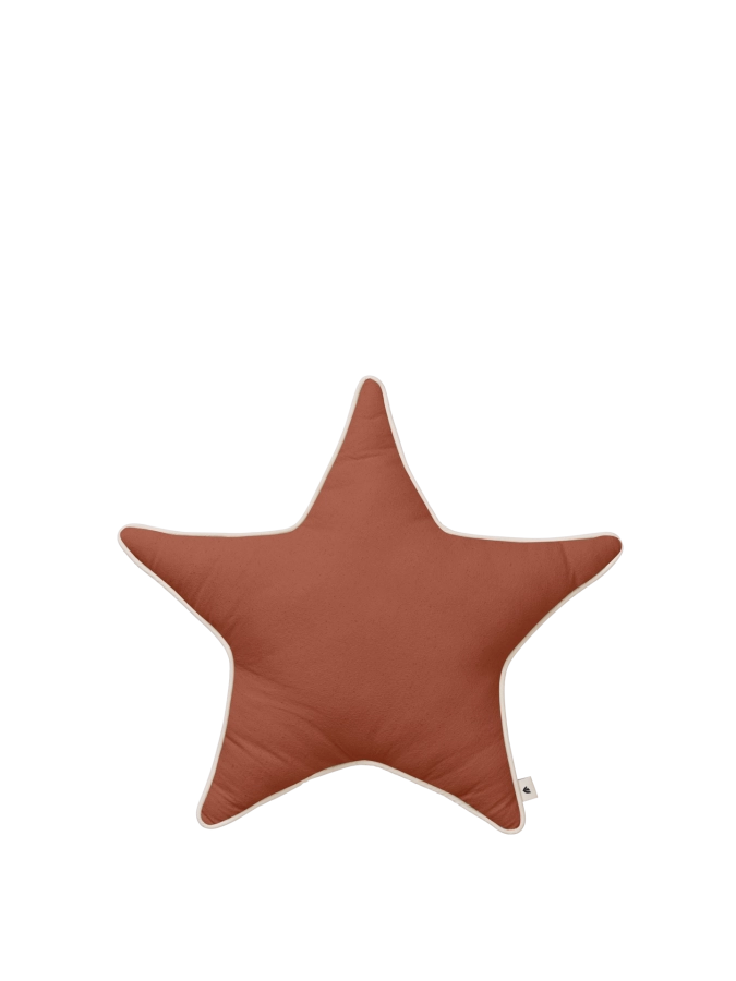 FERM LIVING poduszka STAR - brązowa glina.png