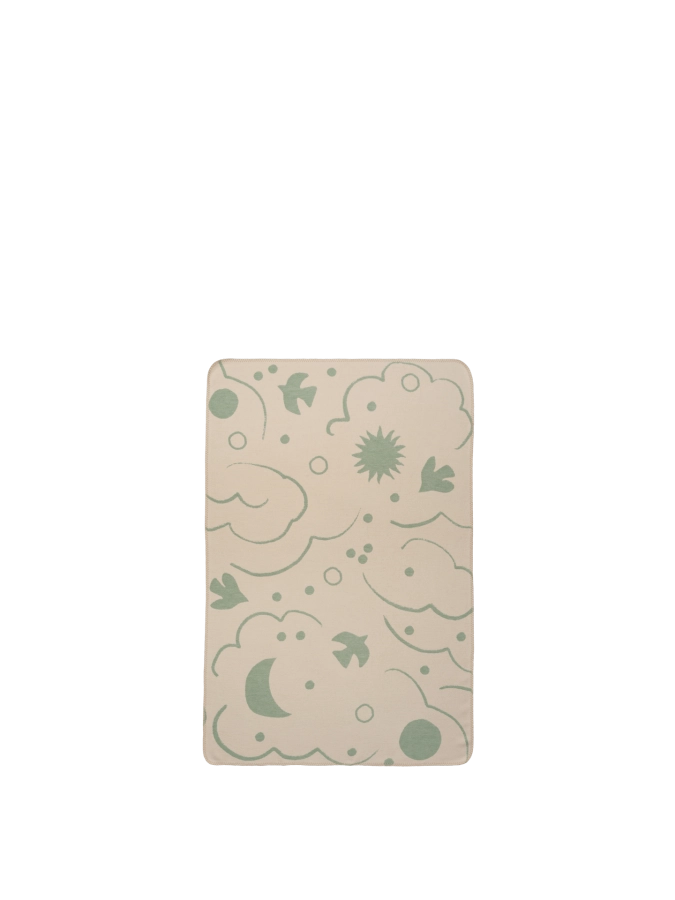 FERM LIVING koc SKYE – herbaciana zieleń/pergaminowy .png