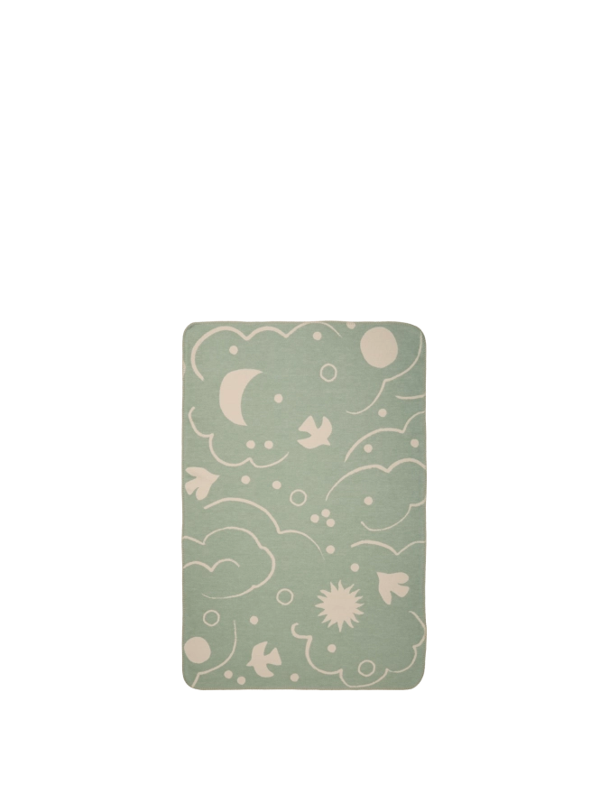 FERM LIVING koc SKYE – herbaciana zieleń/pergaminowy .png