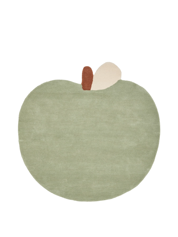 FERM LIVING dywan tuftowany APPLE – herbaciana zieleń.png