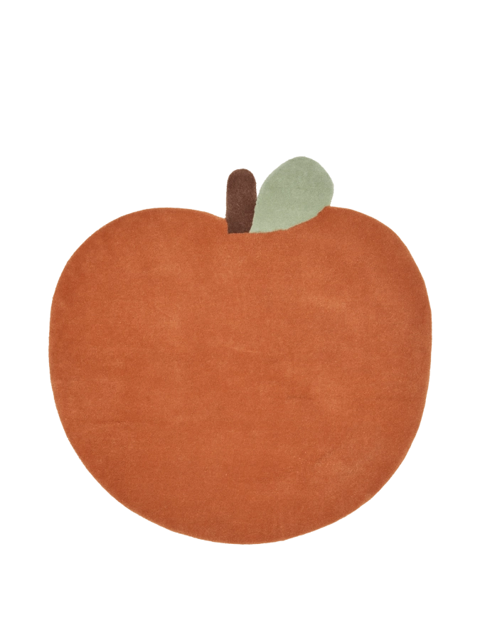 FERM LIVING dywan tuftowany APPLE – brązowa glina.png