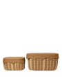 FERM LIVING zestaw 2 koszy do przechowywania RIVAN – naturalny/ecru.png