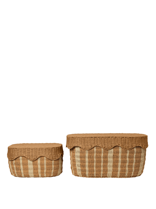 FERM LIVING zestaw 2 koszy do przechowywania RIVAN – naturalny/ecru.png
