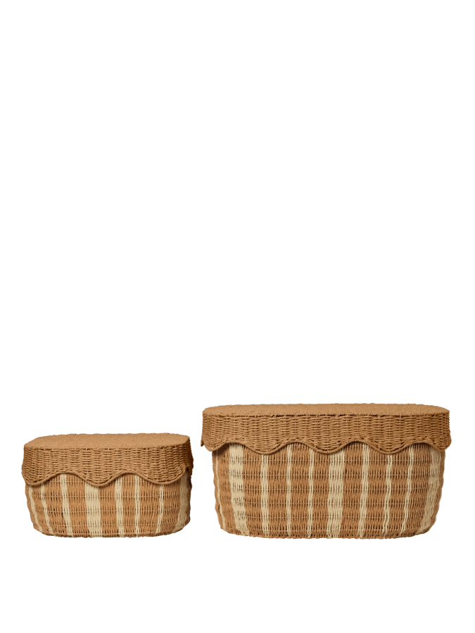 FERM LIVING zestaw 2 koszy do przechowywania RIVAN – naturalny/ecru.png