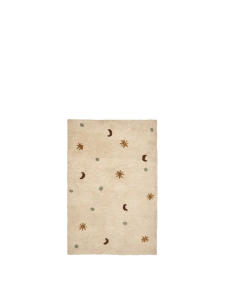 FERM LIVING dywan tuftowany SKYE 80 × 120 cm – pergaminowy