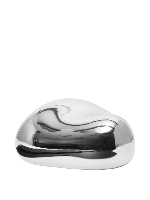 FERM LIVING owalna rzeźba BELLURE – srebrny.png