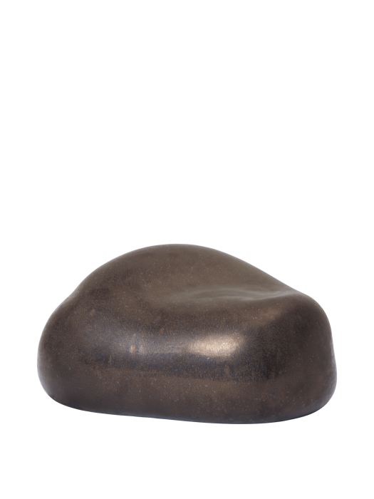 FERM LIVING owalna rzeźba BELLURE – rustykalny brąz.png