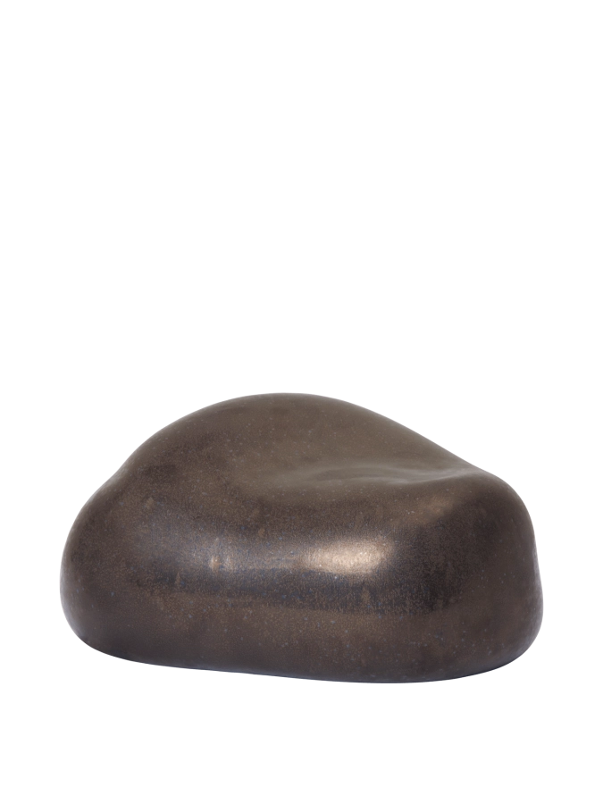 FERM LIVING owalna rzeźba BELLURE – rustykalny brąz.png