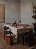 FERM LIVING obrus BAIES – naturalny/ciemna czekolada.jpeg
