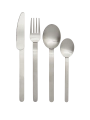 FERM LIVING zestaw 4 sztuk sztućców STELO – szczotkowana stal nierdzewna.png
