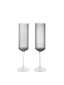 FERM LIVING kieliszki do szampana RIPPLE (2 szt.) dymione.png
